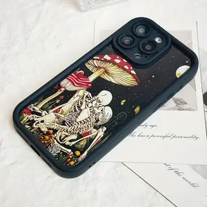 Mushroom Tree Love: Lens Full Package Suitable for Apple Series Mobile Phone Case Apple Protective Case Advanced Skin-Friendly Suitable for iPhone 17 E Air Pro ProMax iPhone16 15 14 Plus 13 12 Mini 11 X XS XR