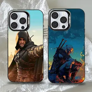 Game The W-Witcher 3 Phone Case For iPhone 17,16,15,14,13,12,11,Pro,Max,Plus, Anti Fall Black Matte Hard Bumper