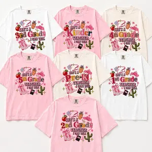 Comfort Colors She's a Teacher I Can Tell T-Shirt, Teacher Ellas Fellas Shirt, Funny Teacher Graphic Tee, Back to School Teacher Outfit, Teacher Appreciation Gift, Elementary Teacher Life Tee, Kinder Pre-K First Second Third Fourth Fifth Custom Shirt 0IJ