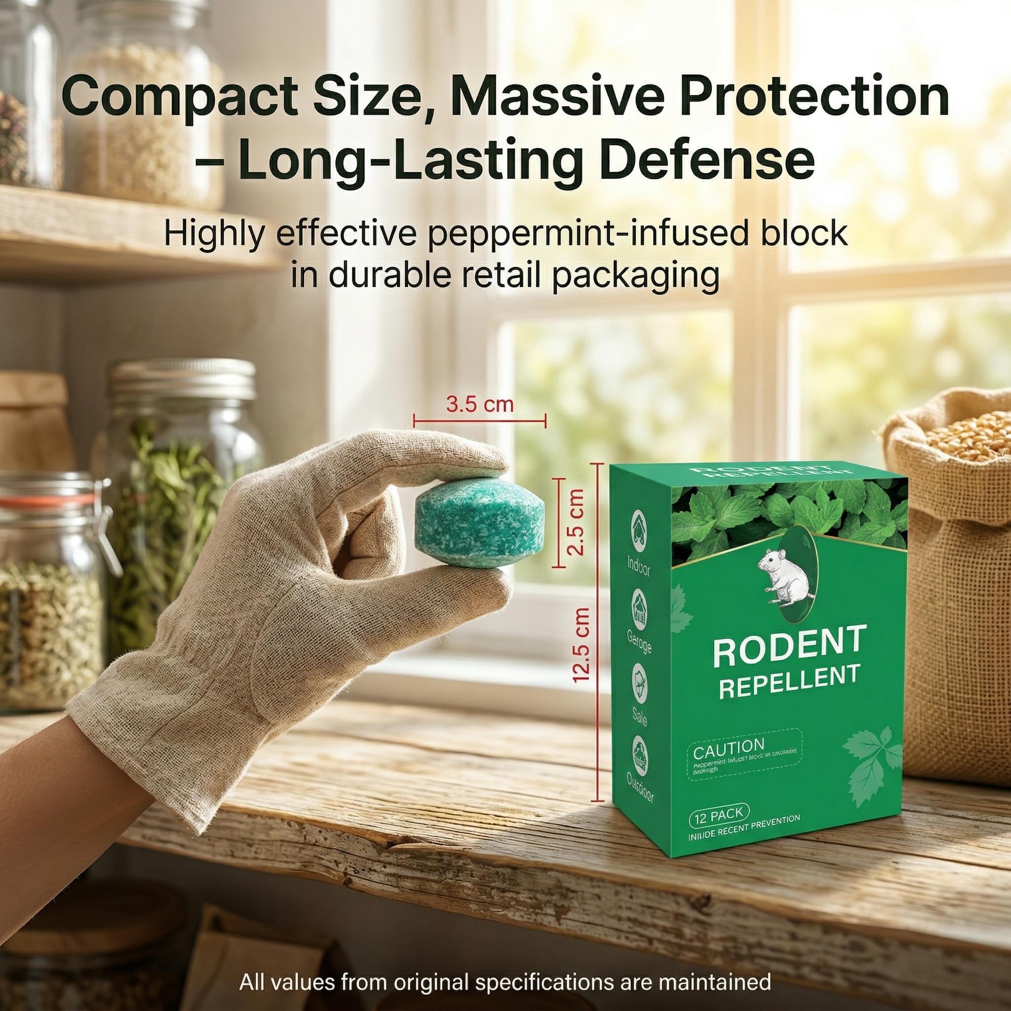 12 Pack Natural Rodent Repellent Balls – Peppermint & Lemon Oil Pest Deterrent for Rats, Mice, Squirrels, Spiders, Indoor & Outdoor Protection 12 Pack Natural Rodent Repellent Balls – Peppermint & Lemon Oil Pest Deterrent for Rats, Mice, Squirrels, Spiders, Indoor & Outdoor Protection