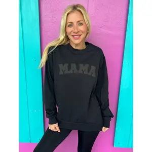 Mama Black Sweatshirt