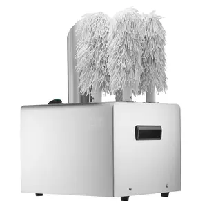 VEVOR Wine Glass Polisher Machine, 8 - Brush Glass Polishing Machine, 660 Cups/Hour Electric Commercial Glass Polisher for Champagne Glasses, Beer Cups, Mugs, Perfect for Bar Restaurant KitchenVEVOR Super Brand Day