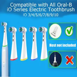 4/8 PCS for Oral B iO 2/3/4/5/6/7/7G/8/9/10 Electric Toothbrush Replacement Toothbrush Brush Heads Toothbrush Head