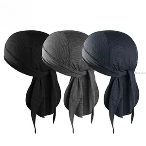 MVPTOO 3 Pack Fashion Pirate Hat Headscarf, Elastic Breathable Quick-Dry UV Protection Sports Bandana Headwear, Outdoor Sun Hat for Men & Women