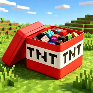 Tnt Storage Box Set, Magnetic Blocks Building Kit, Stem Construction Set Montessori Teaching Toy, Suitable for Kids Aged 4-8 & 9-14, Birthday Gift