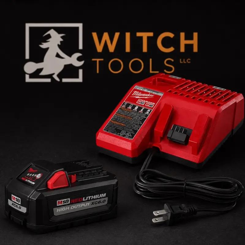 Milwaukee M18 18-Volt Lithium-Ion High Output Starter Kit with 6.0 Ah Battery and Charger