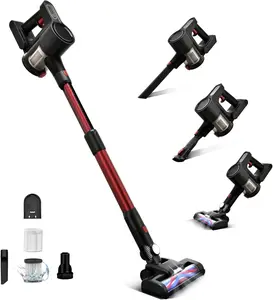 Cordless Vacuum Cleaner, Rechargeable Lightweight Handheld Vacuum, Portable Stick Vacuum for Home, Pet Hair, Carpet, and Car Cleaning(GR Pro)