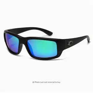 Costaego Men Polarized Sunglasses UV400, Durable Flexible TR90 Frame Shades for Sports and Travel