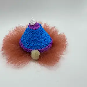Gnome Christmas Ornament - Simple Design with Colorful Accents for Holiday Gifting