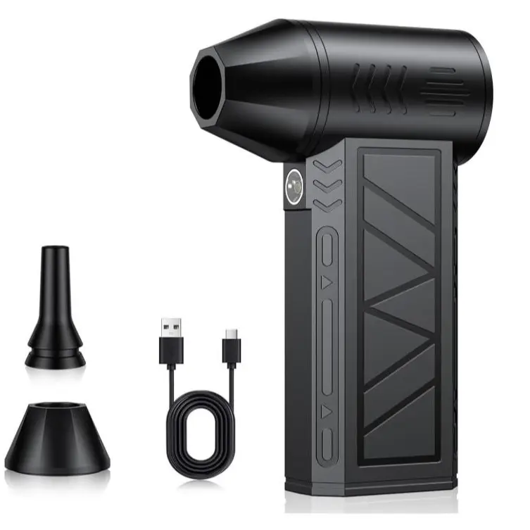 3-Gear Adjustable | Electric, Mini Blower, Fast Charging, Computer, Keyboard, House, Outdoor, Car, 0.45 lb Lightweight dust collector washing gadget high powered vacuum
