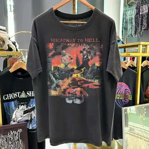 Highway To Hell 1998 Summerslam Stone Cold X Undertaker Vintage Graphic T-Shirt - Design & Printed In The USA