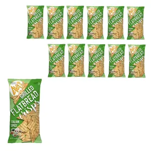 Ava's Italian Spice Flatbread Crisps, 6.5 oz, 12 Pack