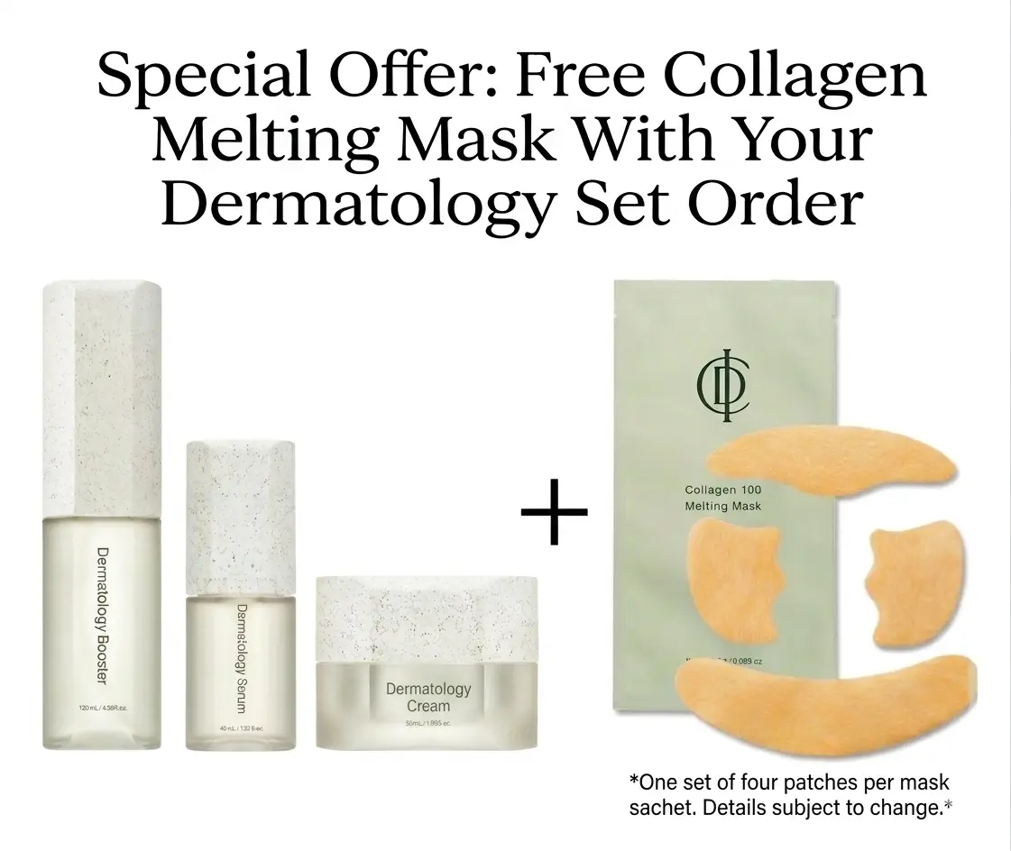 INCELLDERM Skincare Essential Cream Moisturizer Bundle with FREE Collagen Melting Mask