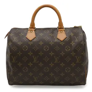 Pre-owned Louis Vuitton Canvas Shoulder Bags Speedy 30 Monogram Handbag