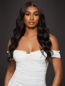 Virgin Brazilian Body Wave Closure Wig