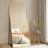 Full Length Mirror Floor Mirror Standing Hanging or Leaning Wall standing mirror home decor, Upgraded Nano Glass