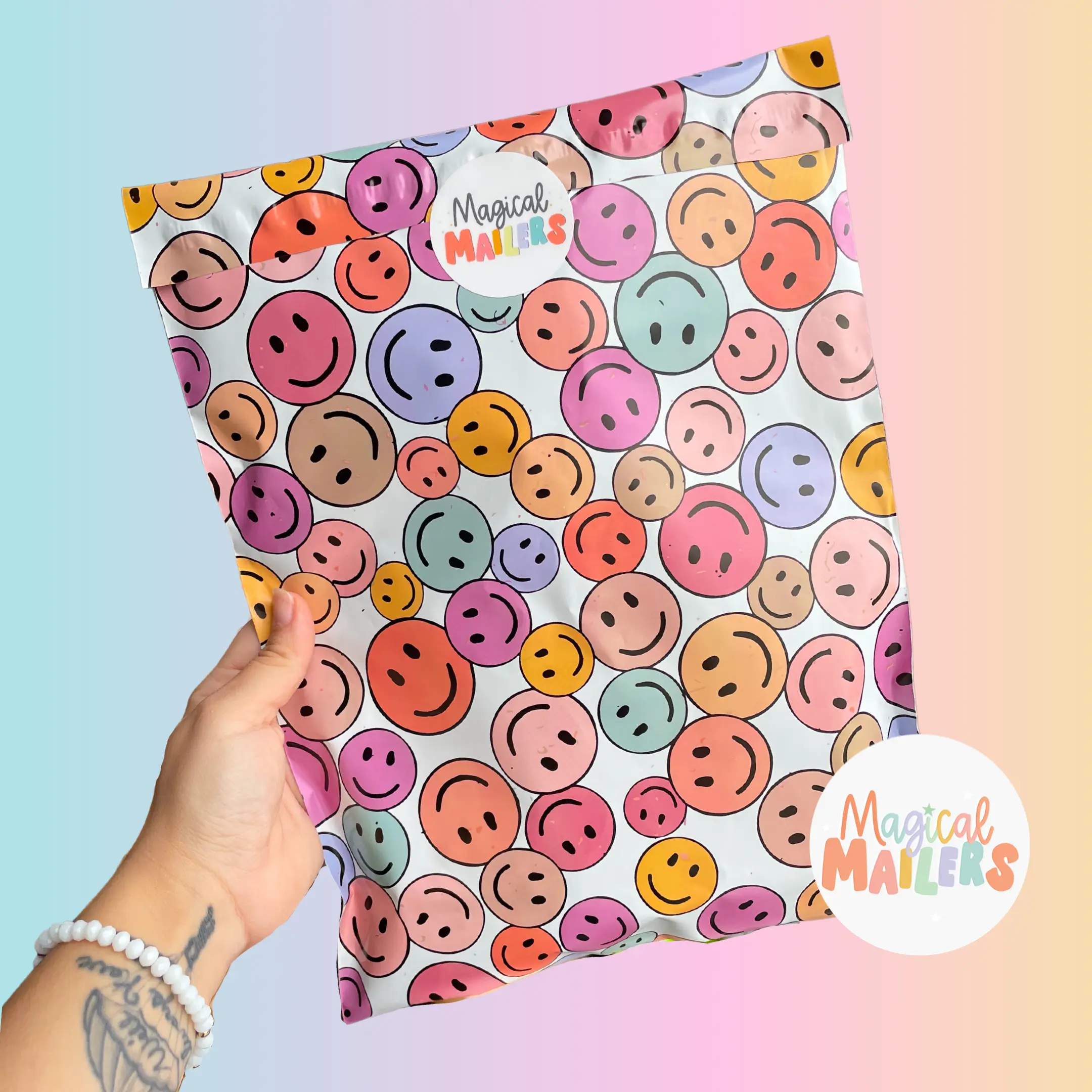 IMPERFECT Be Happy Poly Mailer