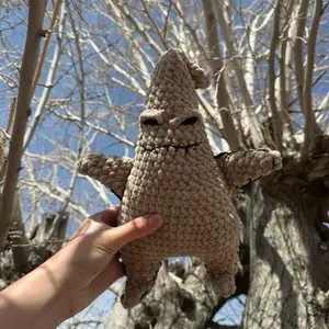 Spooky Man Crochet Plush