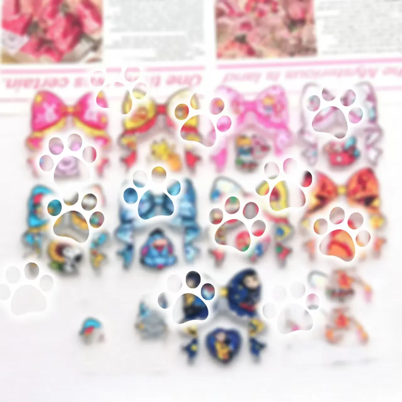 Ltty-T28-Butterfly-shaped acrylic bead