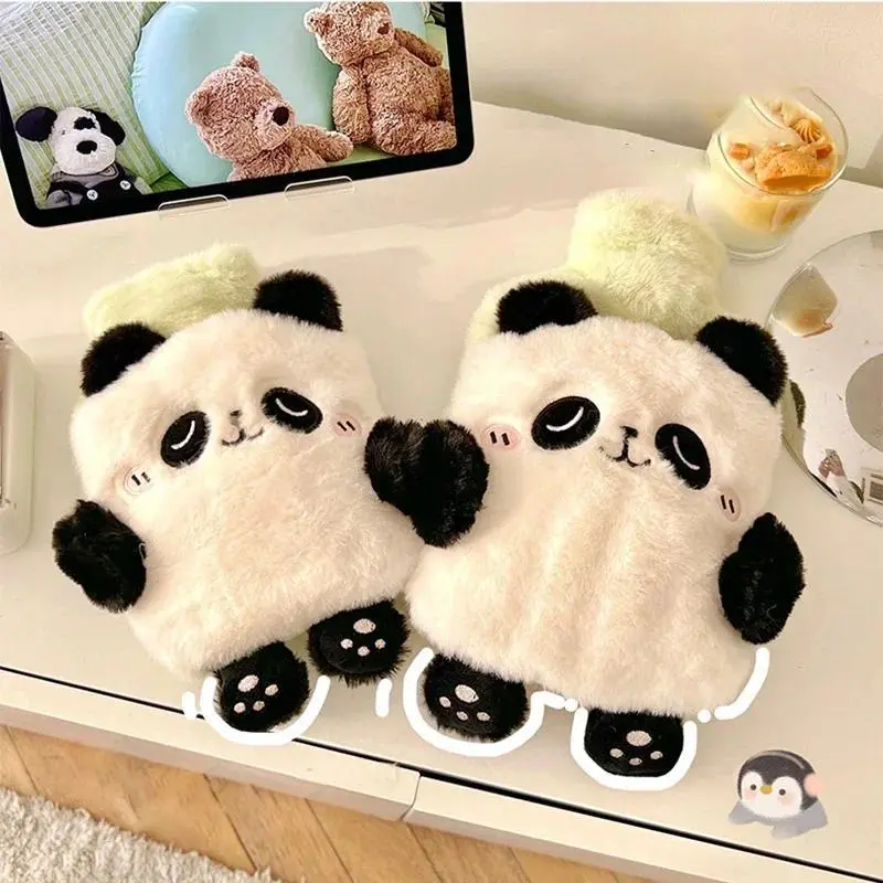 Kawaii Plush Rubber Insulation Hot Water Bottle - Comfortable, Explosion-Proof Hand & Foot Warmer for Women's Period Pain Relief, Adults (DIY Specialty Supply)