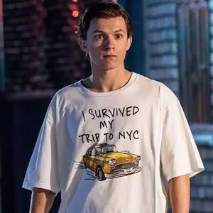 I Survived My Trip To Nyc Peter T-shirt - Avengers Homecoming Tee For Tom Holland Fans