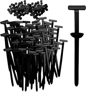 50Pcs Heavy Duty Self-Locking Nylon Cable Tie Buckle – Universal Multipurpose Zip Ties Holder for Car & Daily Repair Gentle Exfoliating Shower Scrubber treat box portable sealer picnic