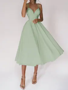 Ethereal Grace Midi Dress