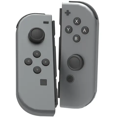 CORESI Wireless Bluetooth L/R Replacement Gamepad for Switch - 6-Axis Gyro Motion-Sensor, Auto Sleep/Wake, Dual Vibration Motion, Durable Console Accessory