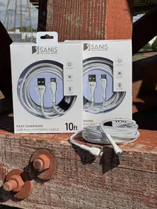 Fast Charging USB A to Lightning 10ft Cable