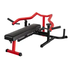 3-in-1 Adjustable Chest & Bench Press Machine – Independent Converging Arms, Flat/Incline/Decline Bench, 450LBS Max, Full Body Strength & Ab Workout, Home Gym Equipment