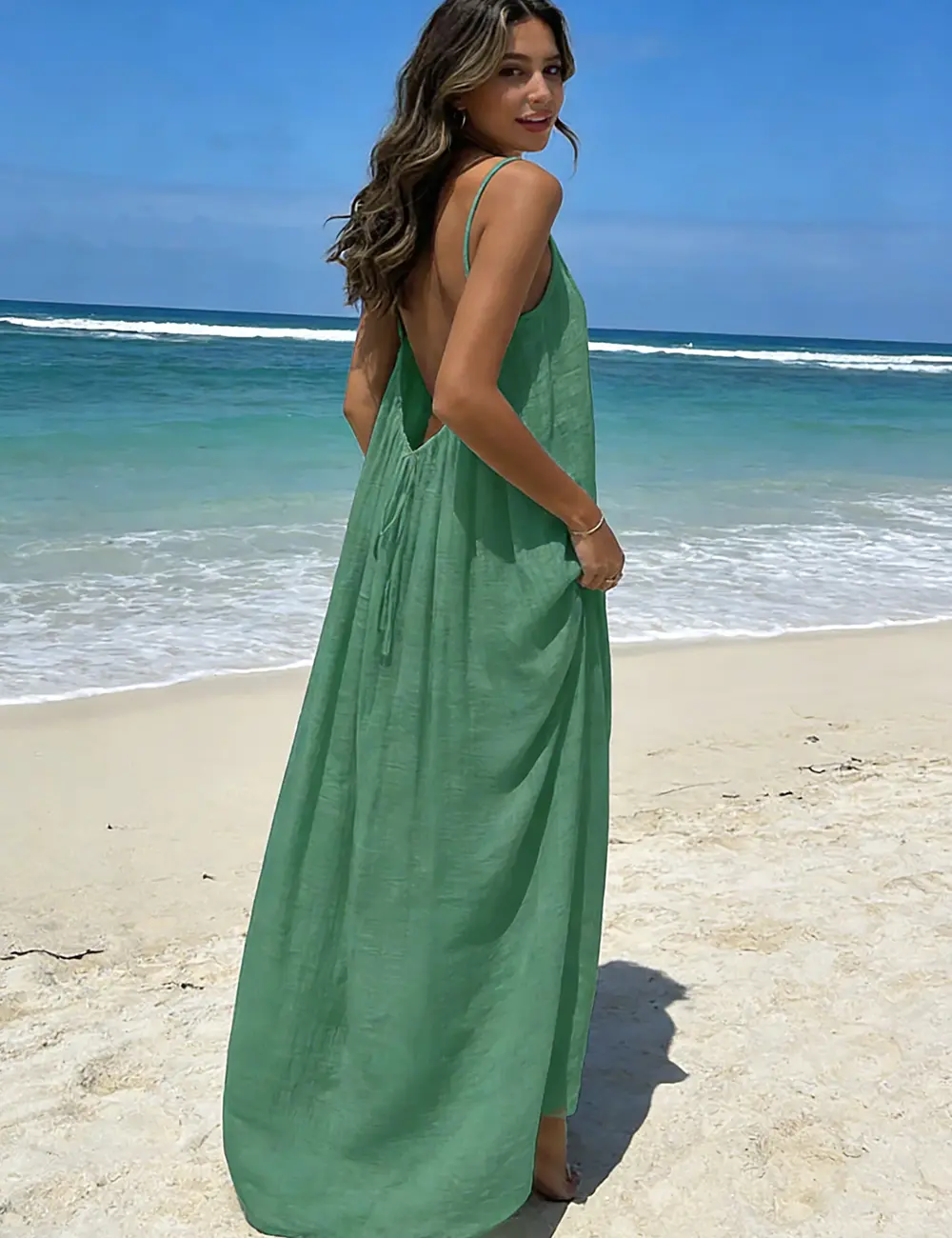 Natural Life Dresses, Cami Lounge Dress Backless, Backless Cami Dresses for Women Cami Lounge Sexy Dress Backless Sleeveless House Dress Long Sundress with Back Tie - TikTok Shop Natural Life Dresses, Cami Lounge Dress Backless, Backless Cami Dresses for Women Cami Lounge Sexy Dress Backless Sleeveless House Dress Long Sundress with Back Tie - TikTok Shop