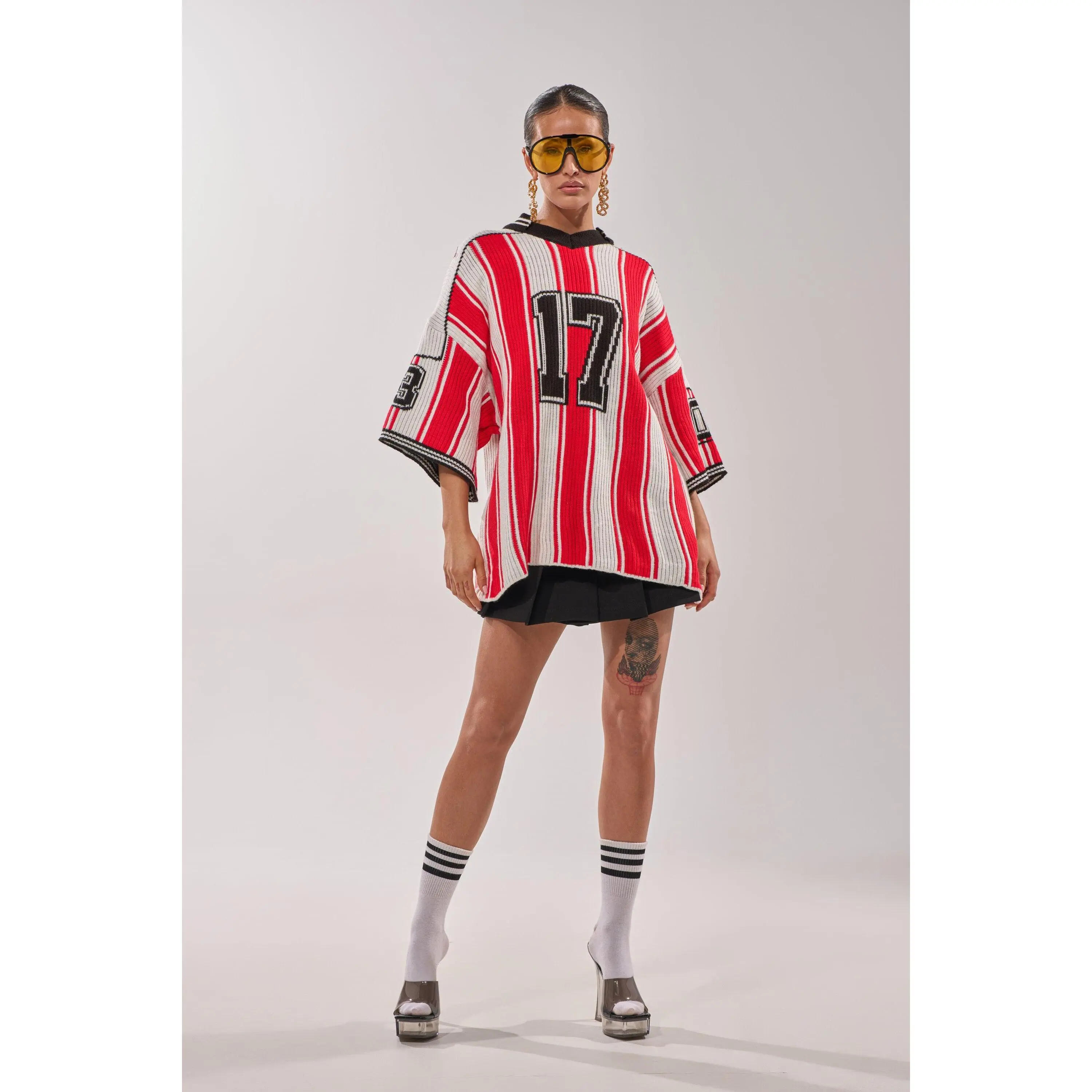 THROW SUM MO KNIT JERSEY TOP