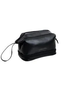 Fashion Cloud Shape Dual Layer Makeup Bag, Large Capacity Portable Travel Cosmetic Case, Ideal for Makeup Brushes, Skincare, Bathroom Essentials