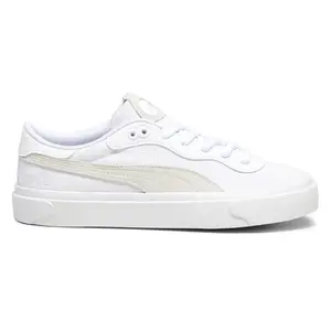 PUMA Mens Capri Royale Lace Up Sneakers Shoes Casual - White