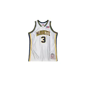 NCAA Jersey "Marquette 2002 Dwyane Wade" AJY54490 MAU02DWAWHIT