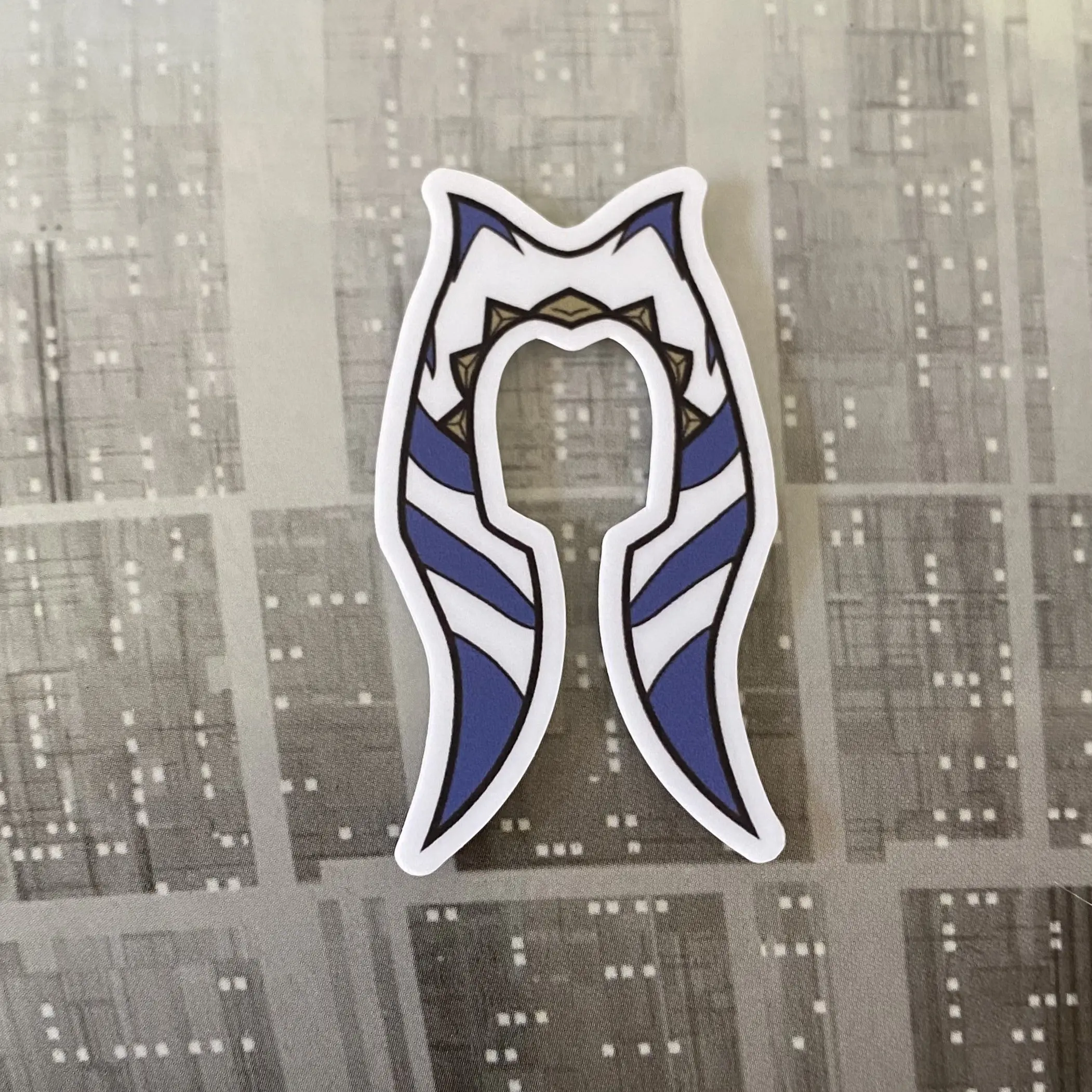 Little Snips (Gold crown) Vinyl Sticker
