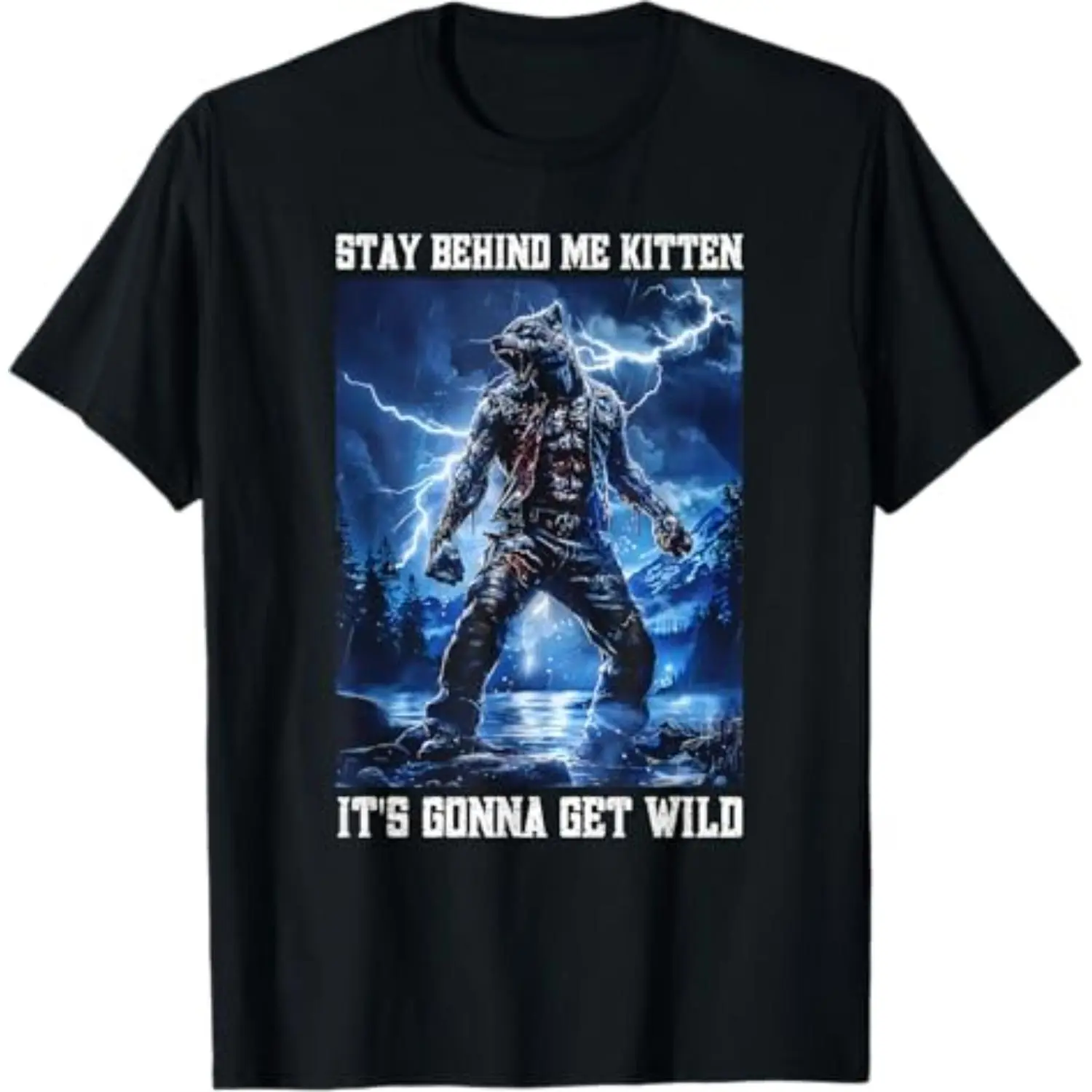 Howl In Style With This Alpha Wolf Cringe Meme T-Shirt For Werewolf Lovers