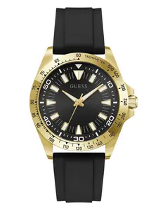 GUESS Male Silicone analogue watch
