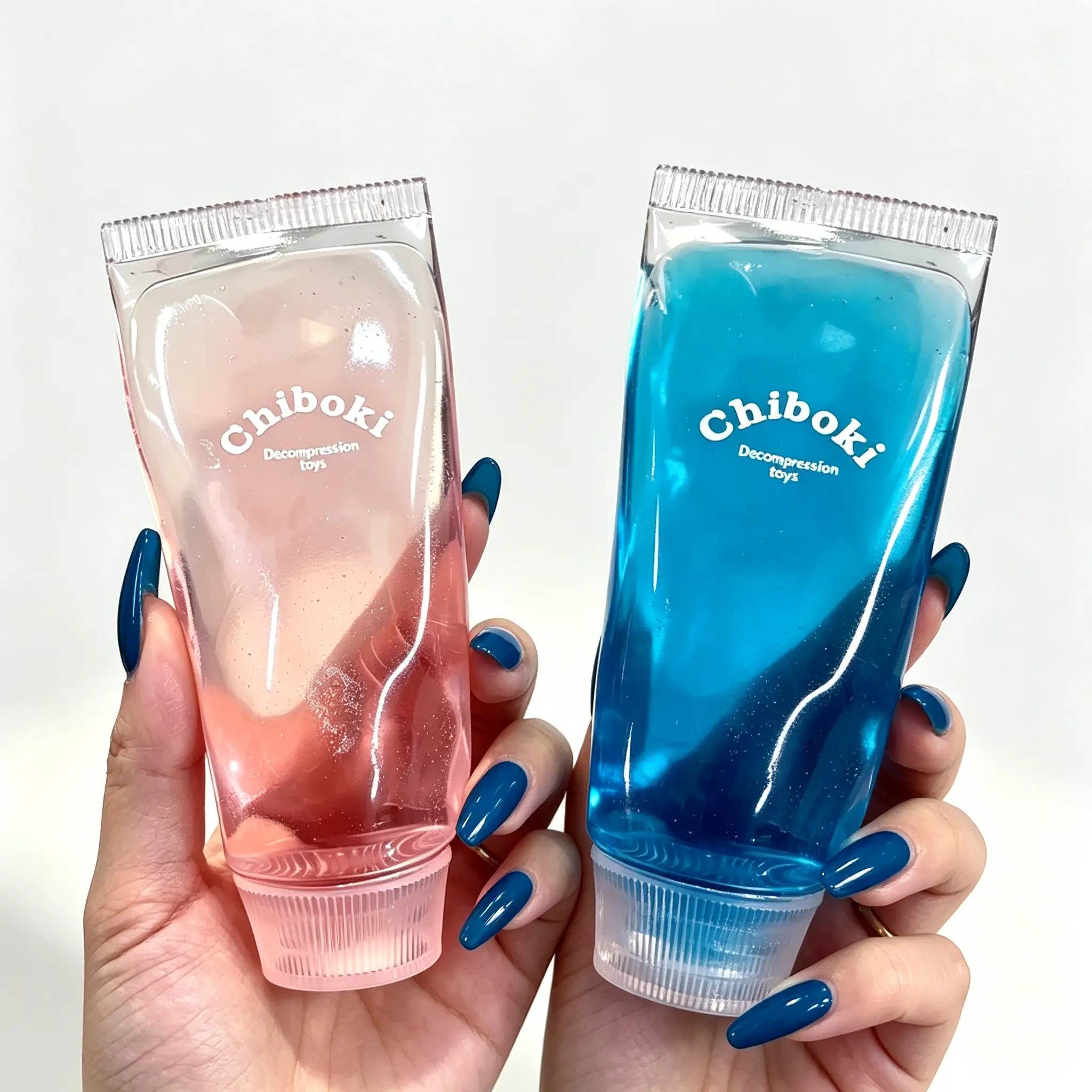 D.2026 New Chiboki Toothpaste Squishy Ultra-Soft Thin Skin Toothpaste Squeezer - Moldable Stress Relief Fidgets,Soft Squeeze Stress Relief Desktop Ornament for Adults, Portable Office Decompression Decor, Ideal Party Favor & Holiday Gift