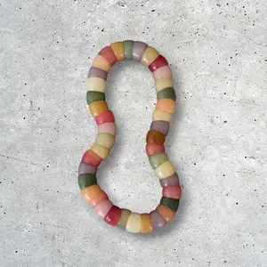 Bodhi Garlic Bead Fidget Bracelet, Extra Large, for Stress Relief and Focus Enhancement