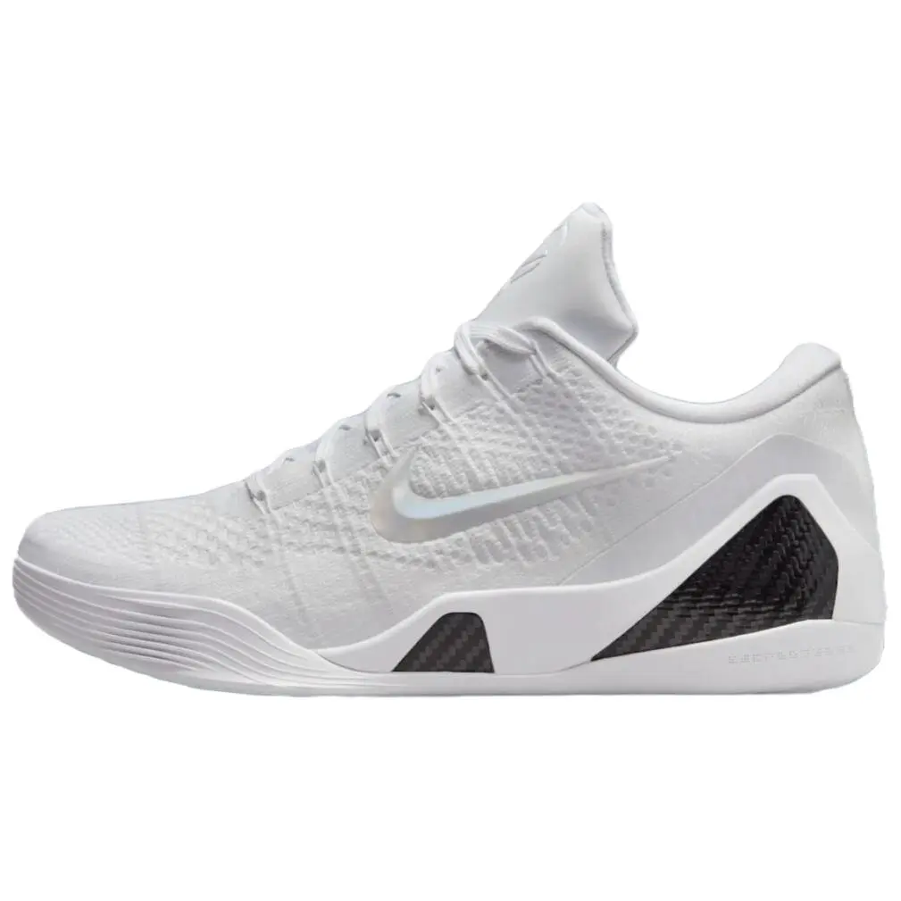 Nike Kobe 9 Elite Low Protro Halo Cushioned Basketball Shoes Men's White FZ7334-100