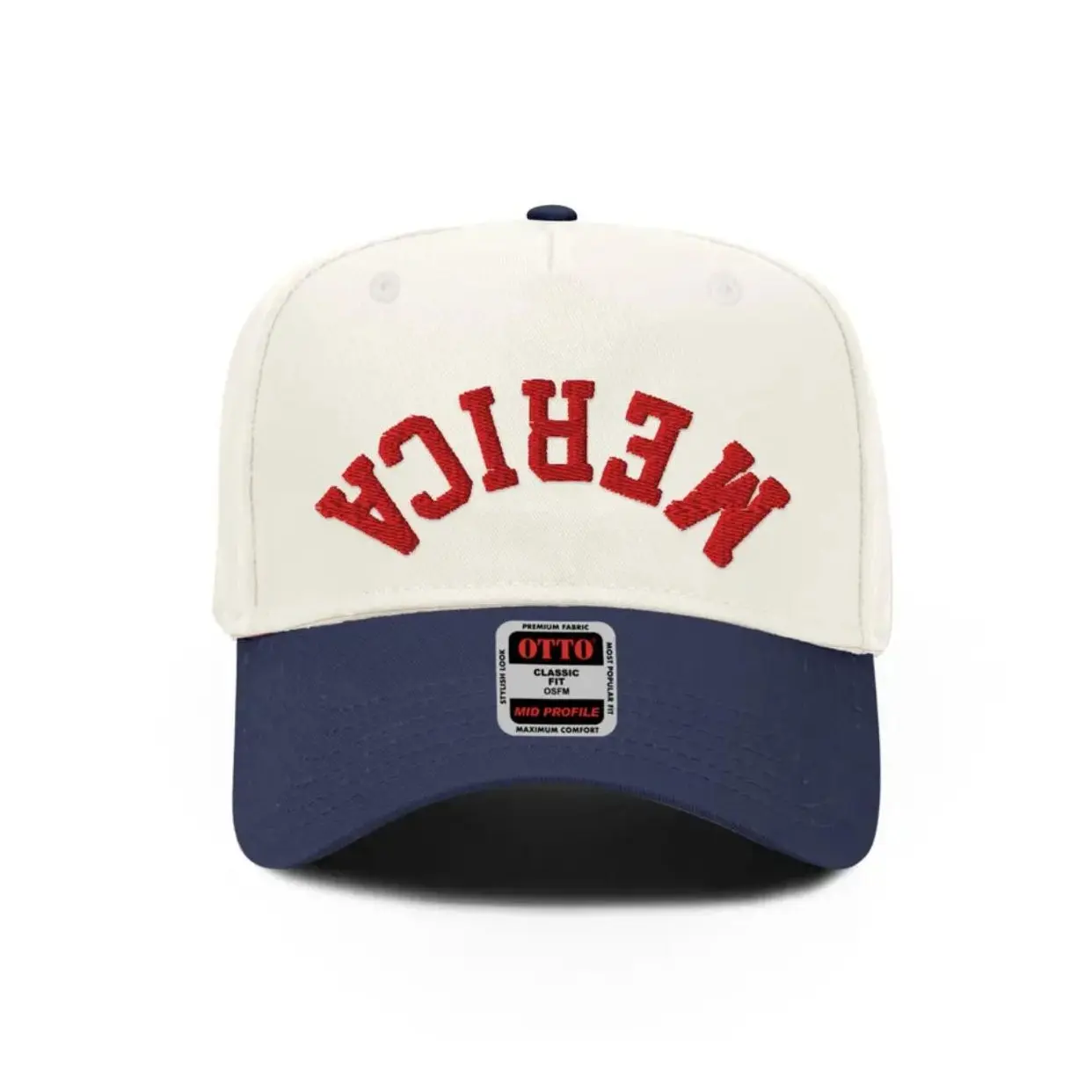 Merica Up Side Down 7 Color Embroidered Trucker Hat, Baseball Hat, Summer Hat, Funny Trendy Trucker Snapback Hat Fourth Of July hat, 4th Of July, 250th USA Anniversary Summer Cap, 250th Birthday Of America, Perfect Gifi, For Him And Her