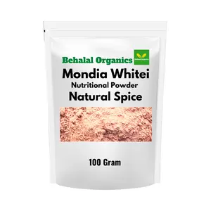 Mondia Whitei Root Powder – 100% Natural African Food Ingredient for Tea, Smoothies & Recipes