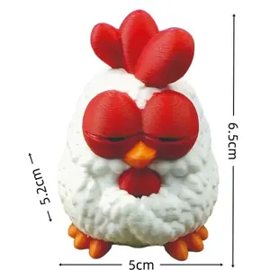Mini Chick Ornaments - Clucking Chick, Cool Chick, Sleepy Chick