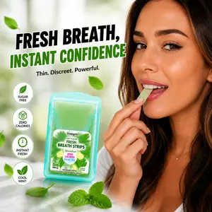 Freegrin Fresh Breath Strips – Instant Minty Freshness, Sugar-Free & Pocket-Sized! Mouthwash/ Oral/ Daily