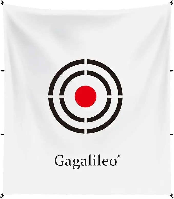 High-Def Golf Accuracy Target, Quiet 170g Heavy-Duty Fabric Trainer for Adult Golfers, Portable & Foldable for Home, Backyard & Garage Practice, Women, Tough, Advanced Players, Home Practice, Heavy-Duty Nylon, Portable Cart, High-Def Target, Garage‑Ready