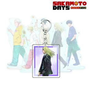 SAKAMOTO DAYS Acrylic Stand Figures & Keychain Set – Anime Collectible Desk Display, Gift for Fans, Limited Anime Merch