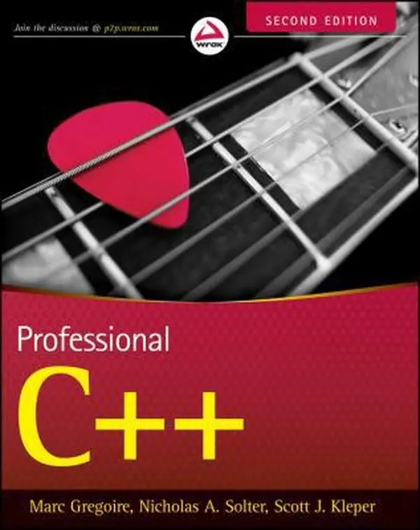 USED Book - Professional C++ by Marc Gregoire (Paperback) - english