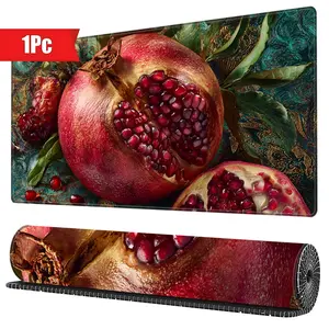 Juicy Red Pomegranate with Seeds Whole & Cut Fresh Fruit for Breakfast Salad Snacks, Perfect for Juicing & Baking, Vibrant Red Color & Rich Nutrition, 1000g Pack (approx.)