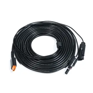 1m Solar Cable Convenient Safety Cord Waterproof and Moisture Resistant Solar Cable for Portable Solar Panels oukitel